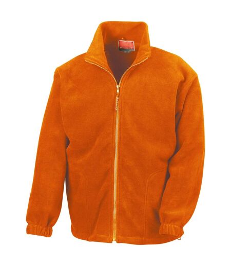 Result Mens Polartherm Fleece Jacket (Orange)