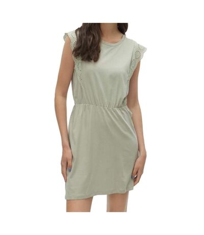 Robe kaki femme vero moda hollyn - m
