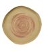 Déco Murale Plateau en Jonc Galene 100cm Naturel & Orange-1