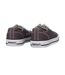 Womens/ladies Canvas Flat Trainers Charcoal SoulCal-2