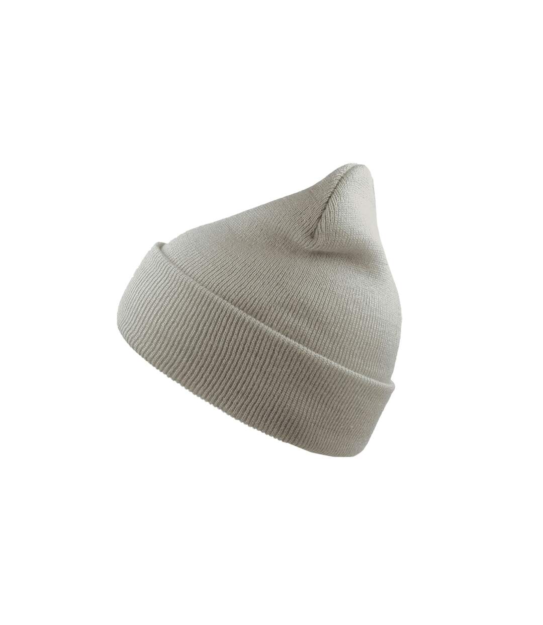 Bonnet avec revers wind mixte gris clair Atlantis-1