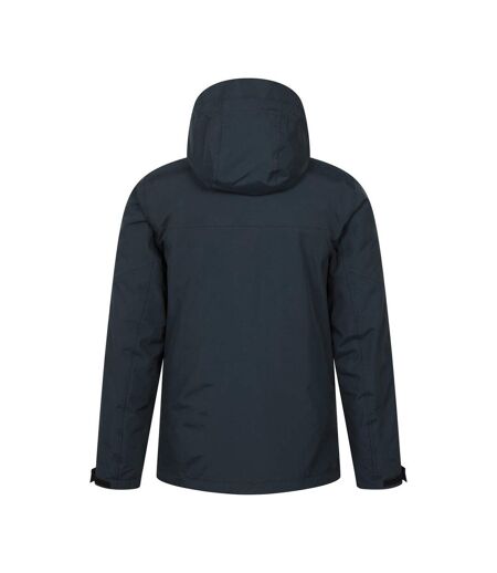 Veste Imperméable Motif/style 3-en-1 Maple Homme Bleu Marine Mountain Warehouse