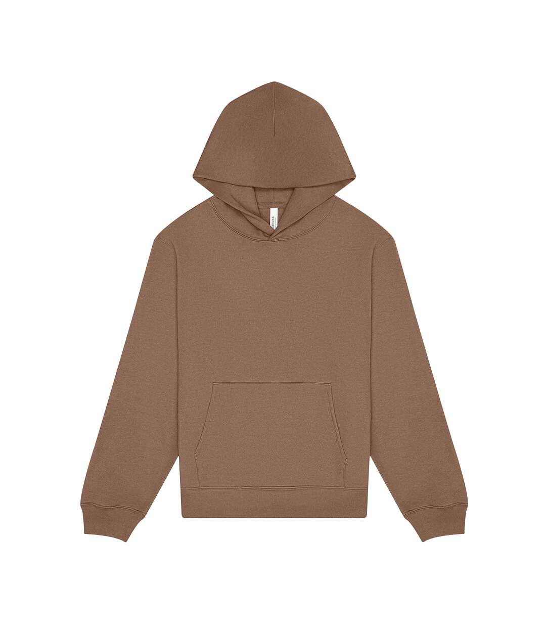 Sweat À Capuche Adulte Vieux Marron Canvas-2