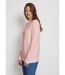 Pull chaud court col montant torsades-3