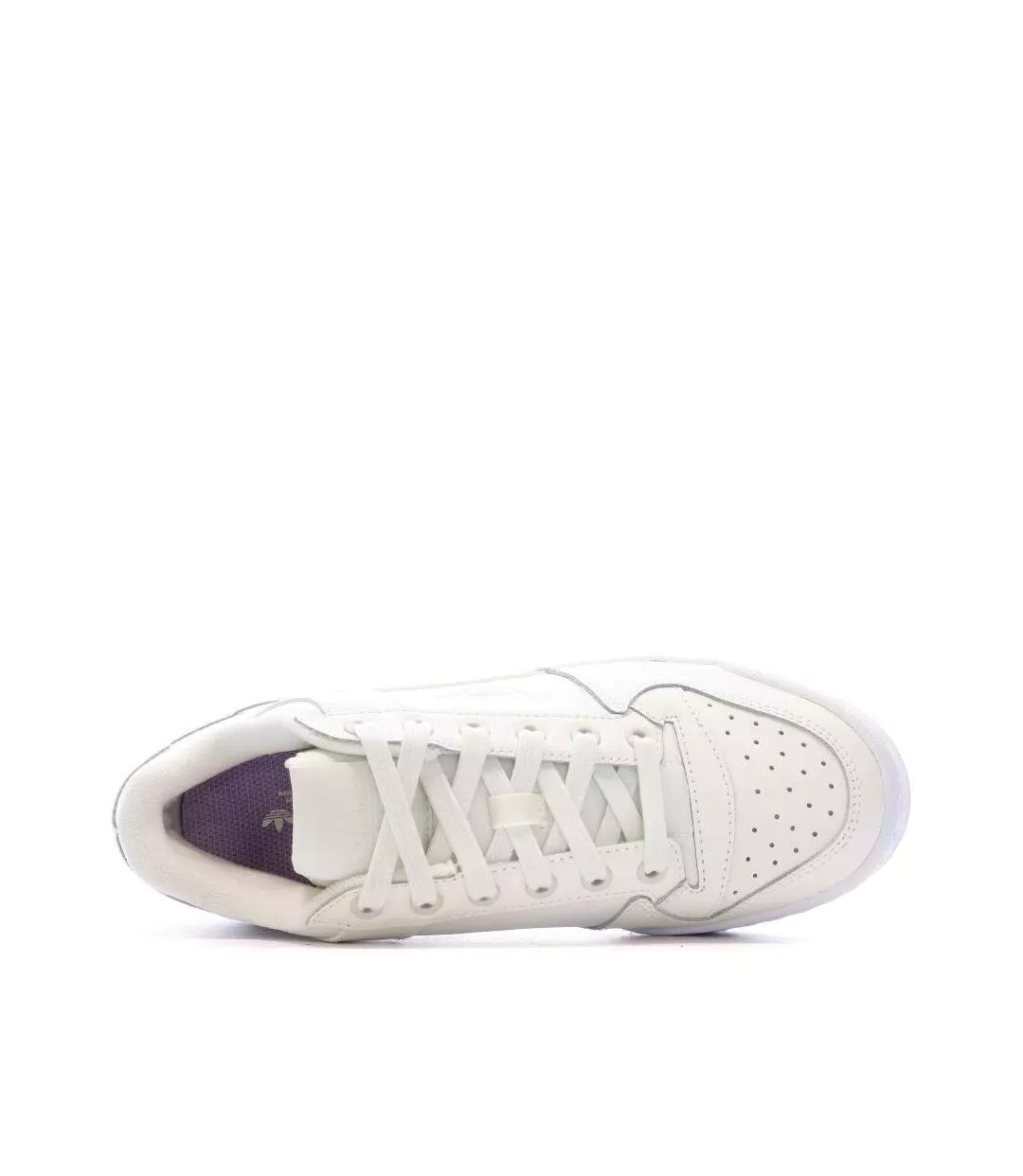 Baskets ecru femme adidas forum bold-4
