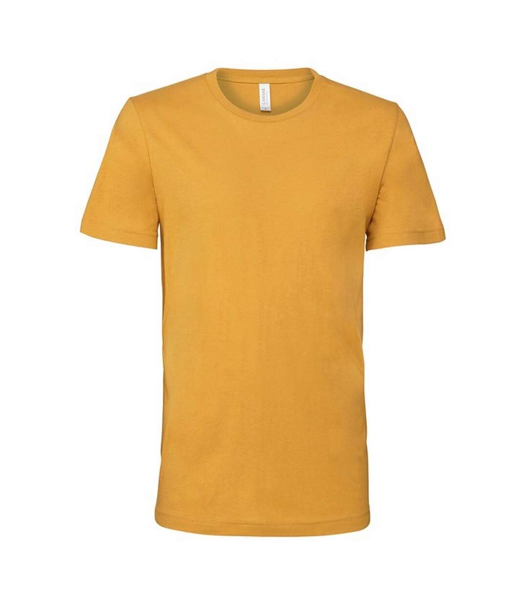 T-shirt à col rond mixte jaune Bella + Canvas