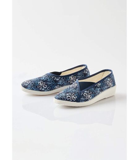 Chaussons ballerines élastiquée imprimées