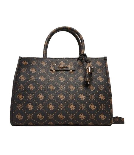 Sac À Main Silia Femme Taille Unique Marron Guess