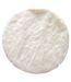 Tapis rond imitation fourrure à poils longs LAHTI 115 cm-1