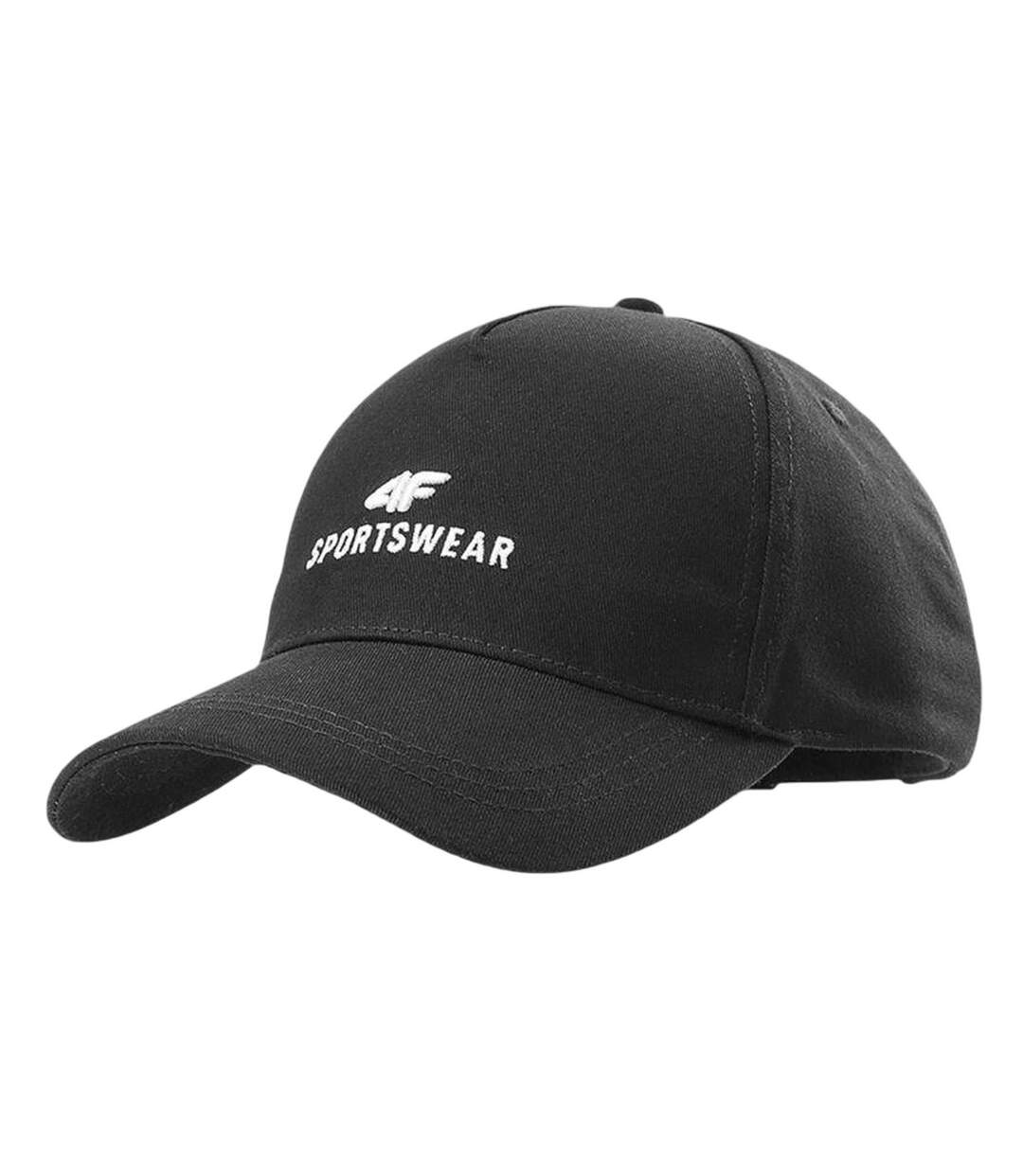 Casquette De Baseball Wss24acabu266 Adulte Noir 4F-1