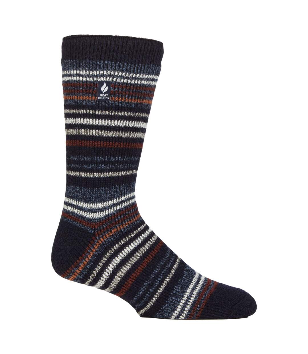 Chaussettes thermiques à rayures pour hommes pour l'hiver-1