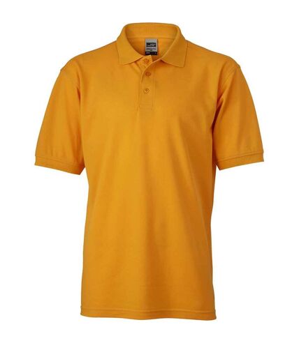 Polo homme workwear - JN830 - jaune or