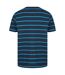 Front Row Mens Striped T-Shirt (Navy/Marine) - UTRW8385