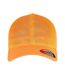 Casquette De Baseball Omnimesh Orange Néon Flexfit-4