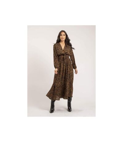 Robe longue motifs ISLAND - Dona X Lisa