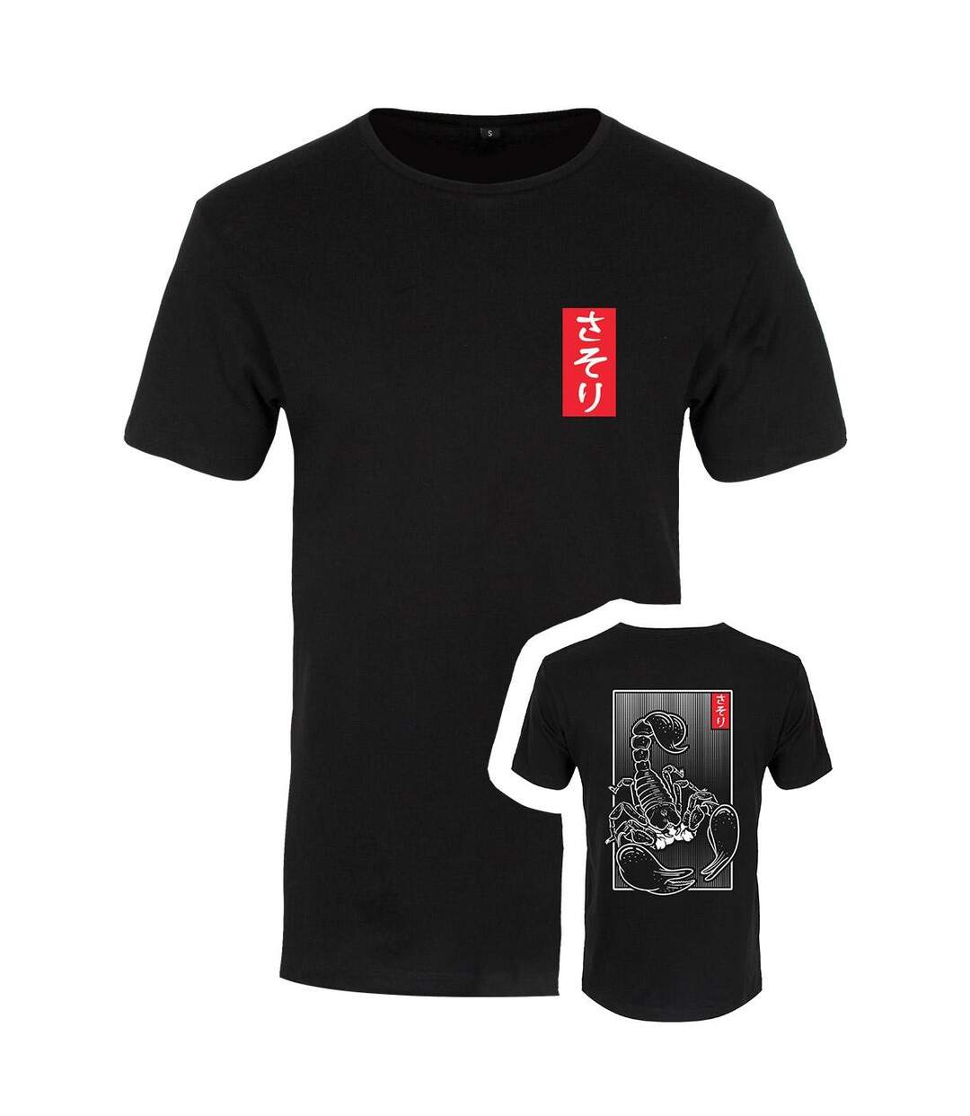 Unorthodox Collective Mens Oriental Scorpion T-Shirt (Black) - UTGR3799