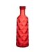 Bouteille en Plastique Martelé 1,15L Rouge-1