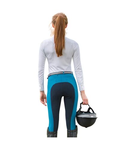 Mens full seat breeches petrol/navy HyPERFORMANCE