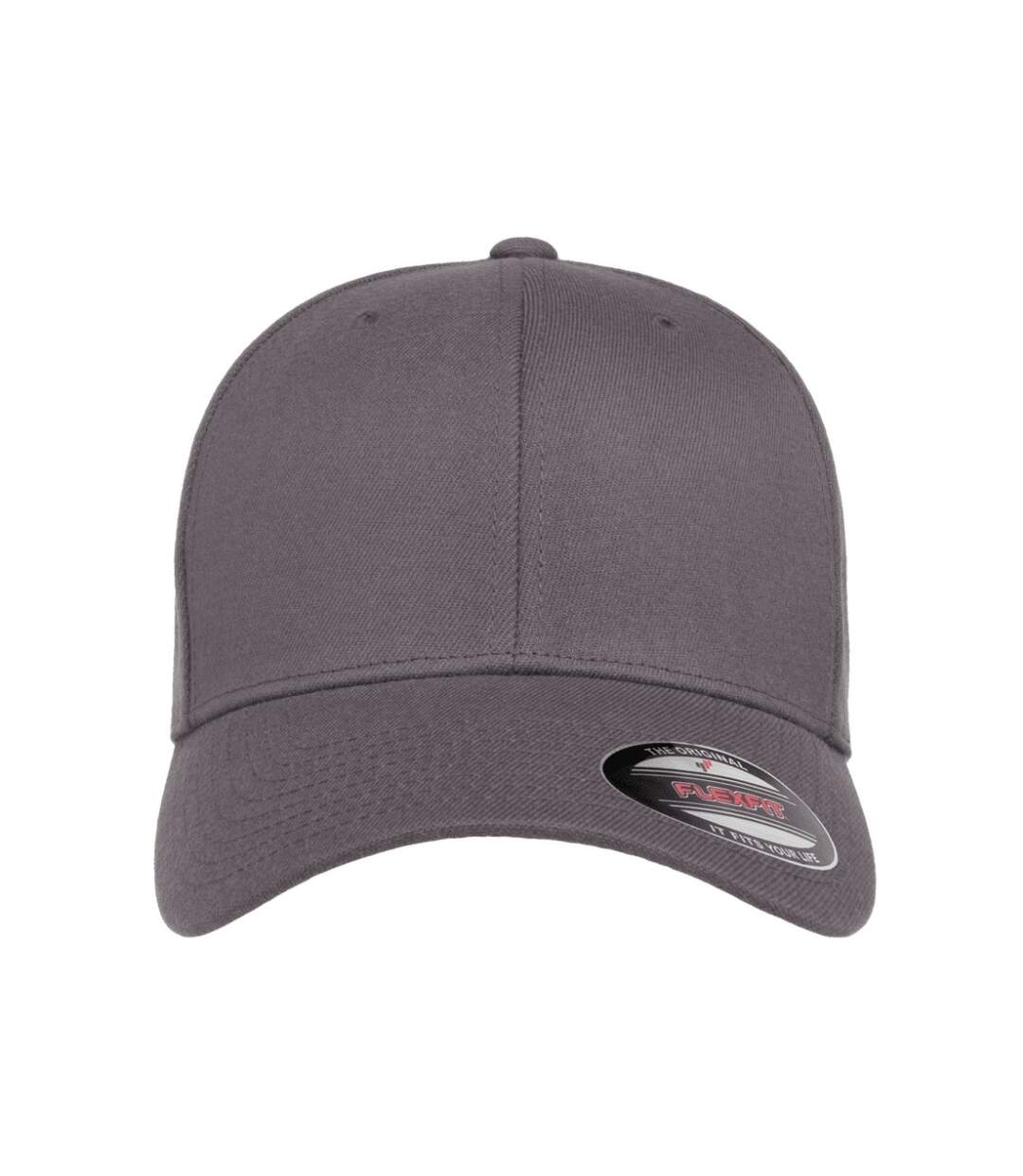 Casquette de baseball flexfit adulte gris Yupoong