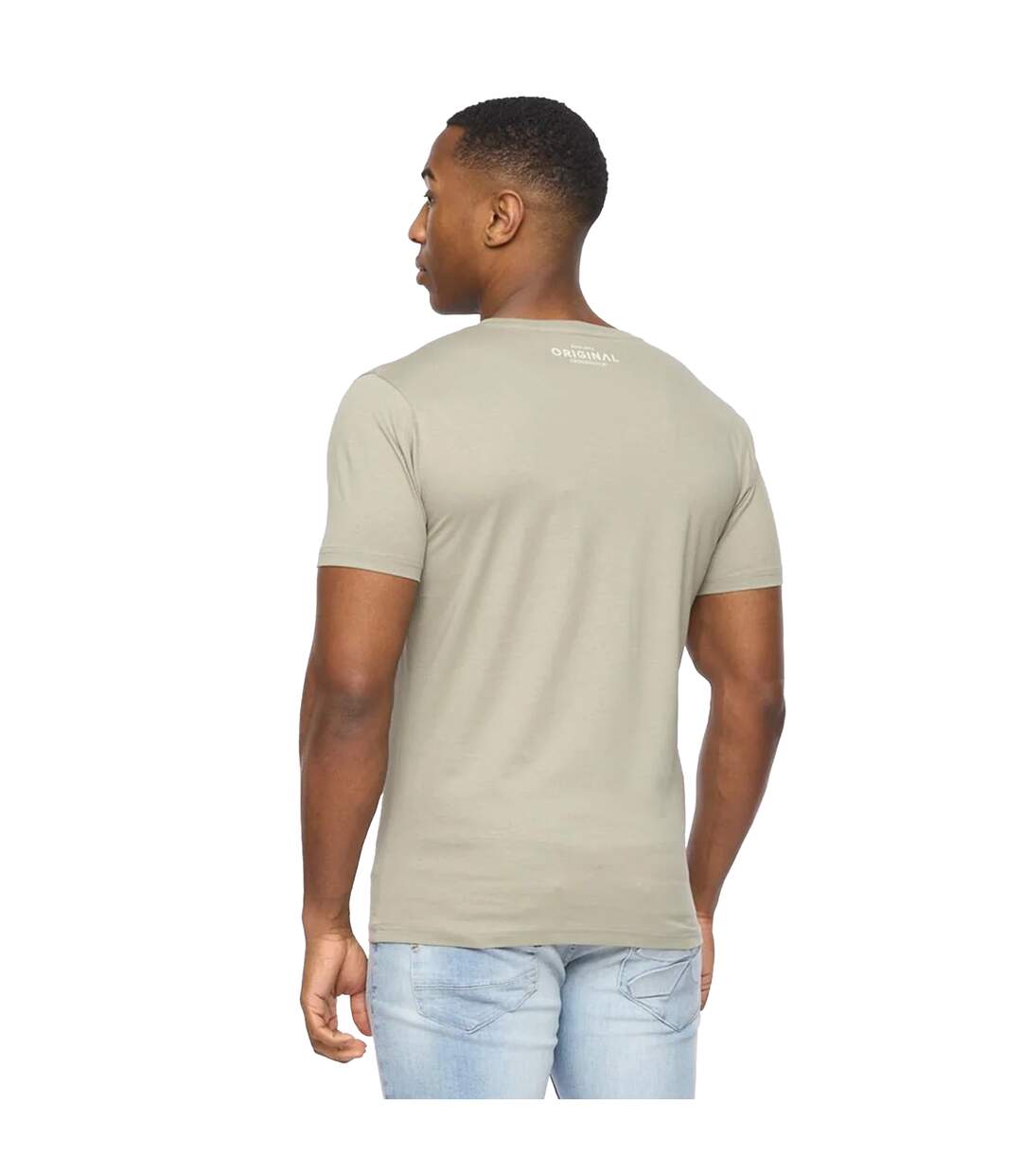 Mens Athwood T-shirt Sage Crosshatch-3