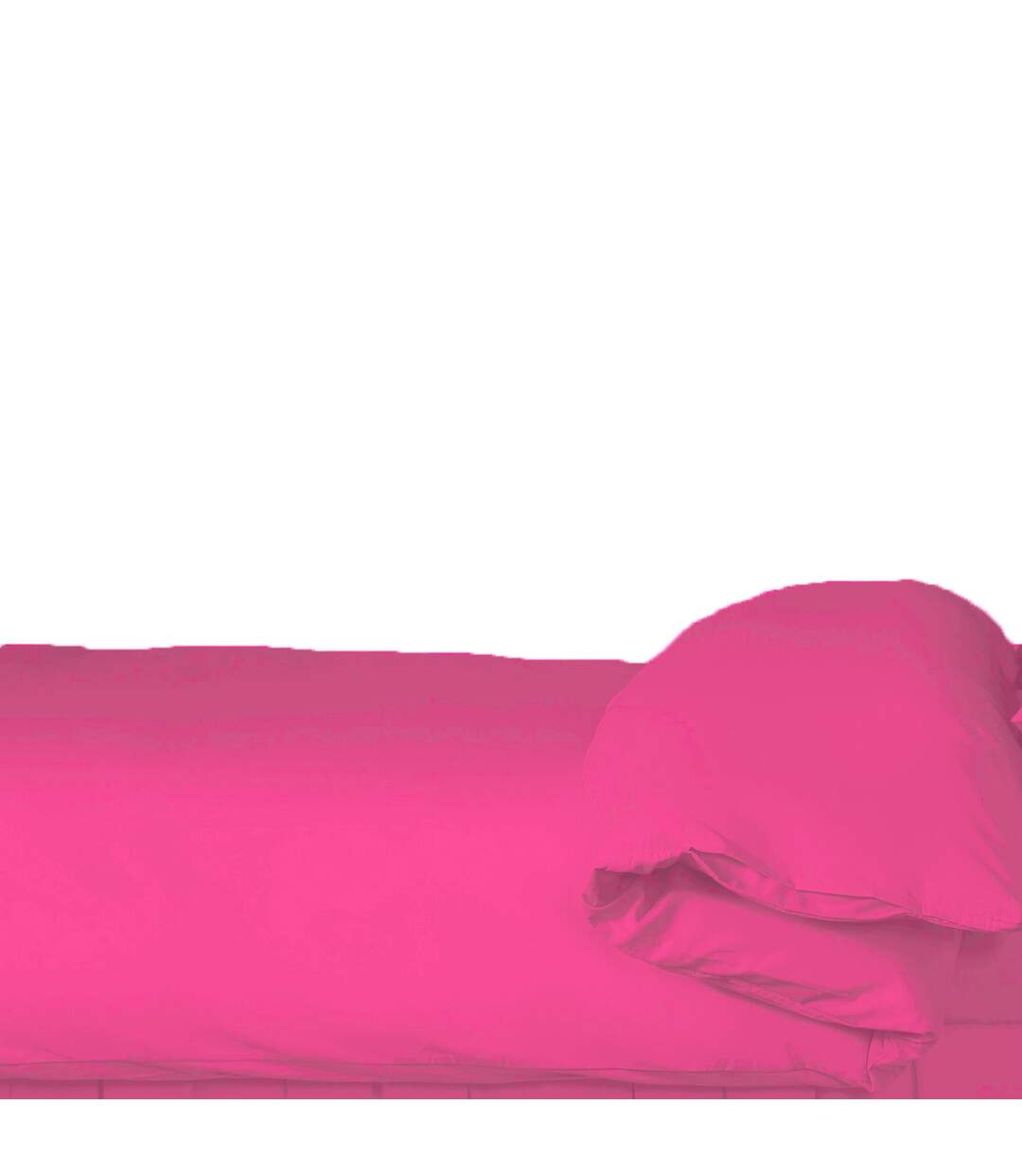 200 thread count egyptian blend duvet cover cerise pink Belledorm-2