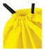 Premium Drawstring Bag One Size Yellow Bagbase-2