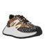 Baskets Motif/style Imprimé Serpent Femme Blanc Noir Marron Steve Madden-1