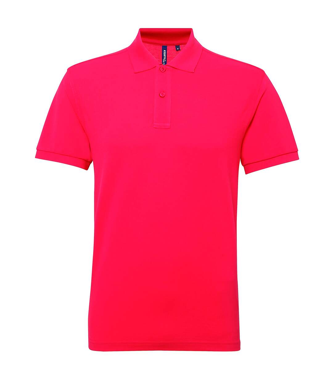 Polo sport homme rose Asquith & Fox