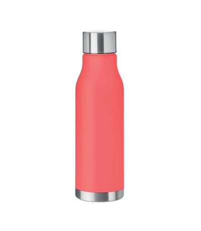 Glacier rpet 600ml water bottle one size transparent red MidOcean