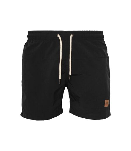 Shorts De Bain Homme Vert Noir Urban Classics