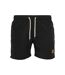 Shorts De Bain Homme Vert Noir Urban Classics-3
