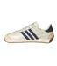 Womens/ladies Og Leather Trainers Beige Navy Adidas-2