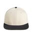 Casquette De Baseball Motif/style Contrasté Naturel Noir Beechfield-1