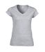 Gildan - T-shirt SOFTSTYLE - Femme (Gris) - UTPC6766