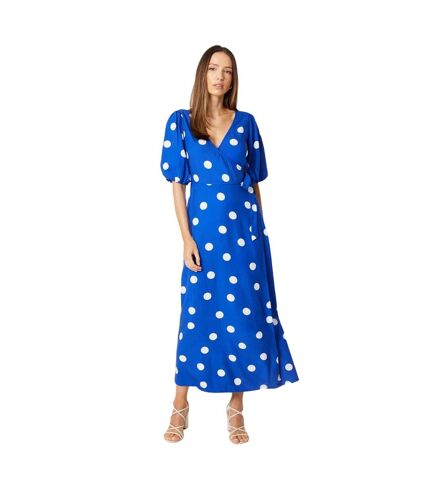 Robe mi-longue femme bleu Dorothy Perkins