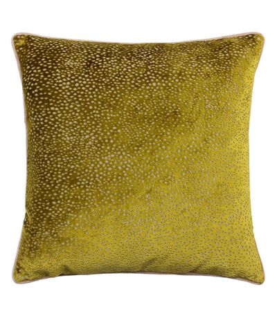 Paoletti Estelle Spotted Throw Pillow Cover (Moss/Taupe) (45cm x 45cm)