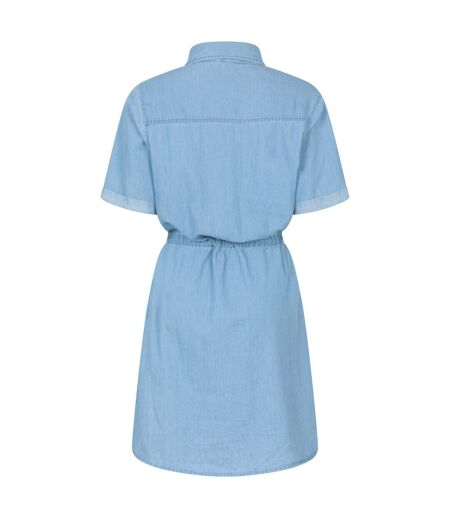Robe Mi-longue Ronda Femme Bleu Clair Mountain Warehouse