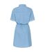 Robe Mi-longue Ronda Femme Bleu Clair Mountain Warehouse-3