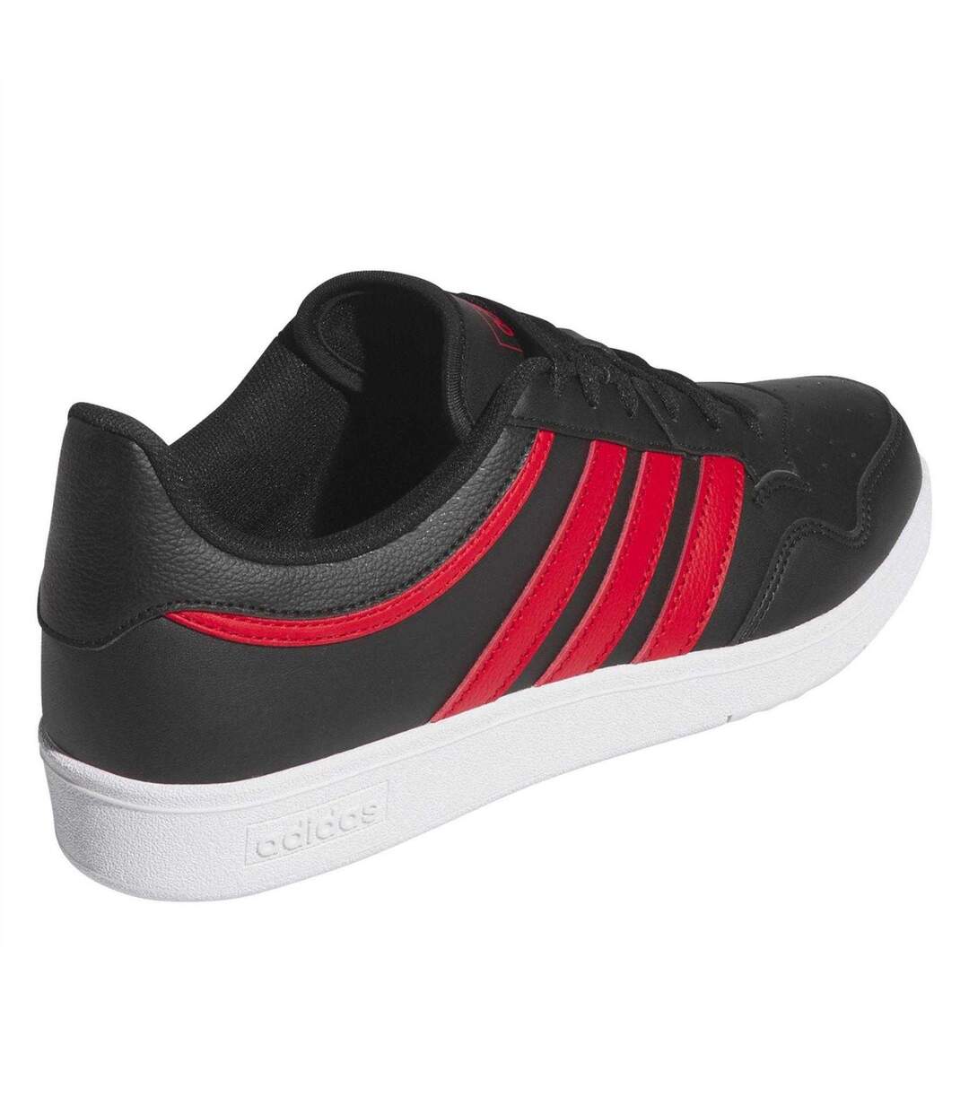 Womens/ladies Hoops 4.0 Flat Trainers Core Black Adidas-2
