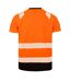 T-shirt de sécurité homme orange fluo Result Genuine Recycled-2