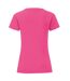 T-shirt iconic femme fuchsia Fruit of the Loom