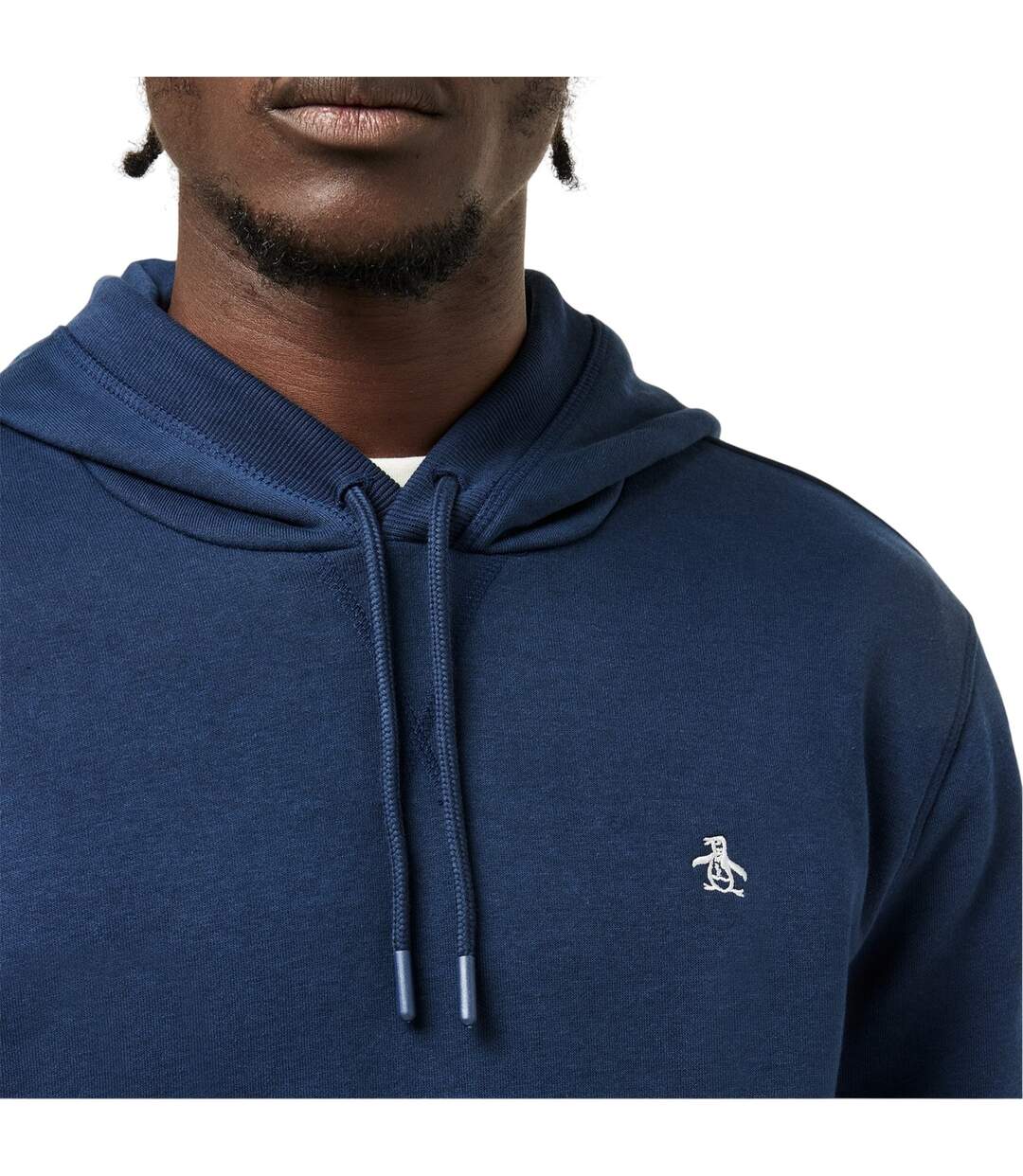 Mens Hooded Regular Hoodie Yale Blue Original Penguin-4