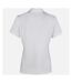 Premier Womens/Ladies Coolchecker Short Sleeve Pique Polo T-Shirt (White) - UTRW4402