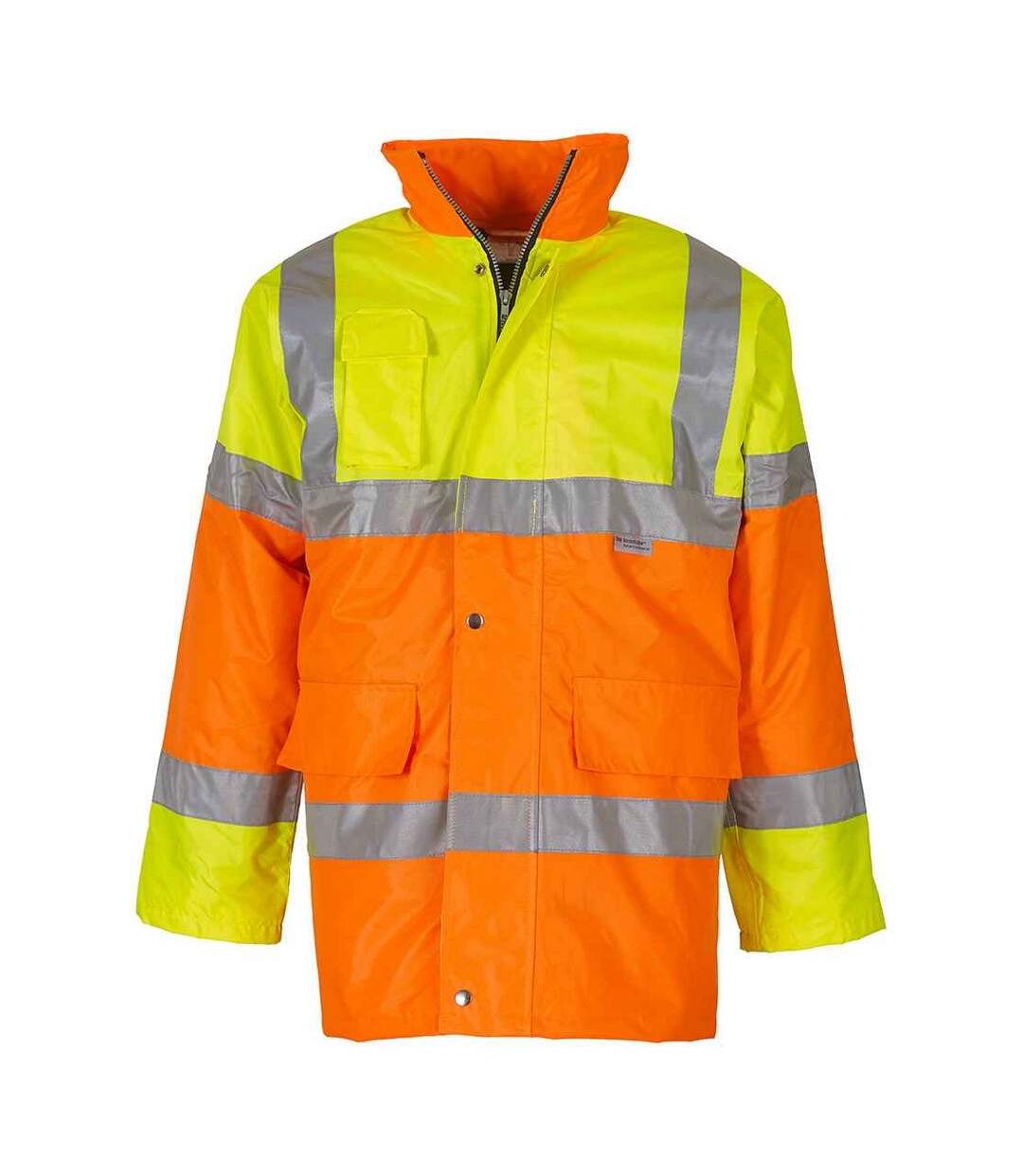 Yoko Veste Hi-Vis contrastée unisexe pour adultes (Jaune/Orange) - UTPC6693-1