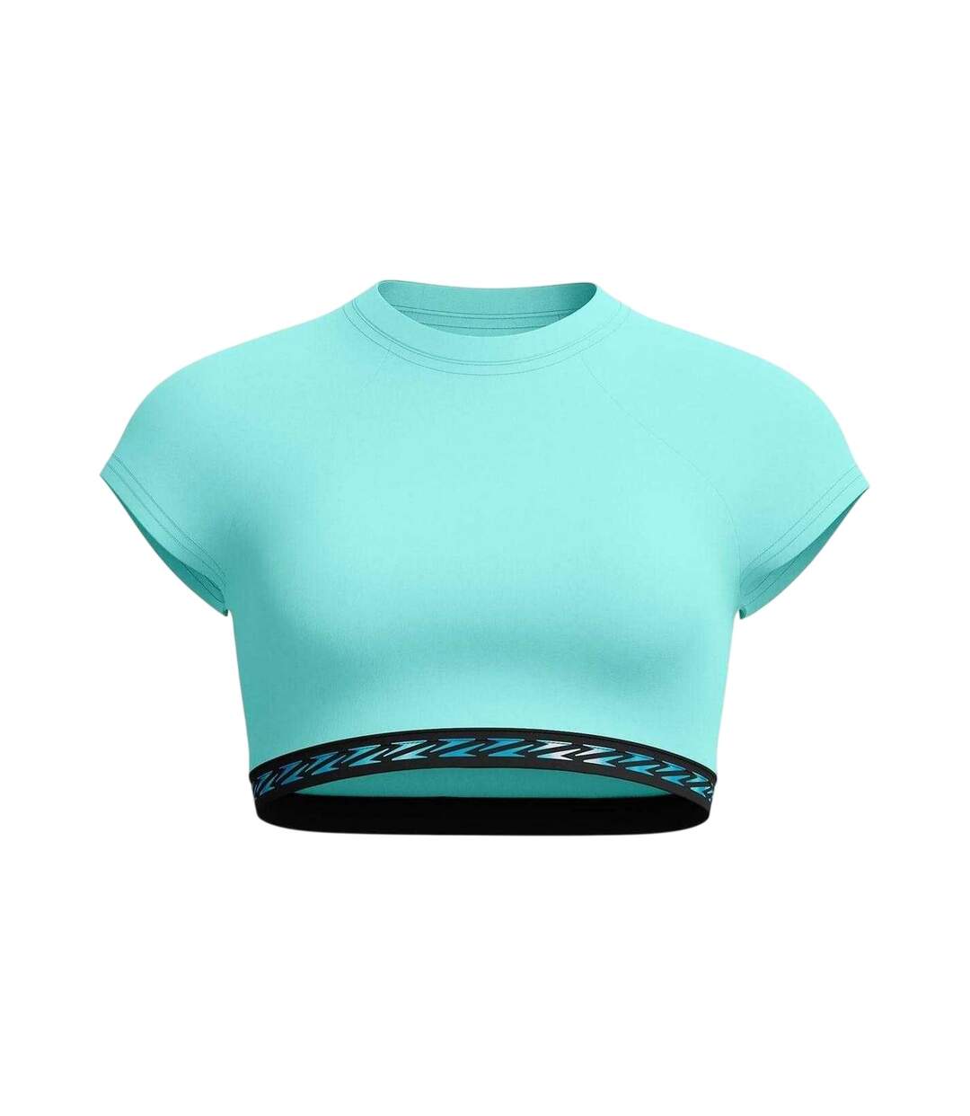 Haut Court Cintré Motif/style Logo Femme Turquoise Speedo-2