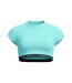 Haut Court Cintré Motif/style Logo Femme Turquoise Speedo-2