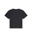 Womens/ladies idol relaxed fit t-shirt jet black Animal