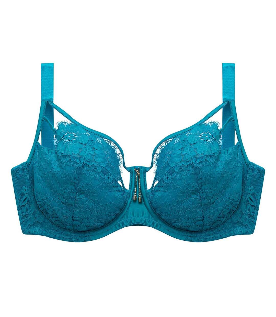 Soutien-gorge grand maintien turquoise Clin d'oeil-1