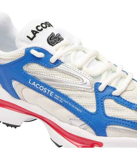 Baskets l003 2k24 femme blanc / rouge Lacoste