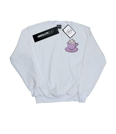 Disney - Sweat ARISTOCATS MARIE IN CUP BREAST PRINT - Femme (Blanc) - UTBI13351
